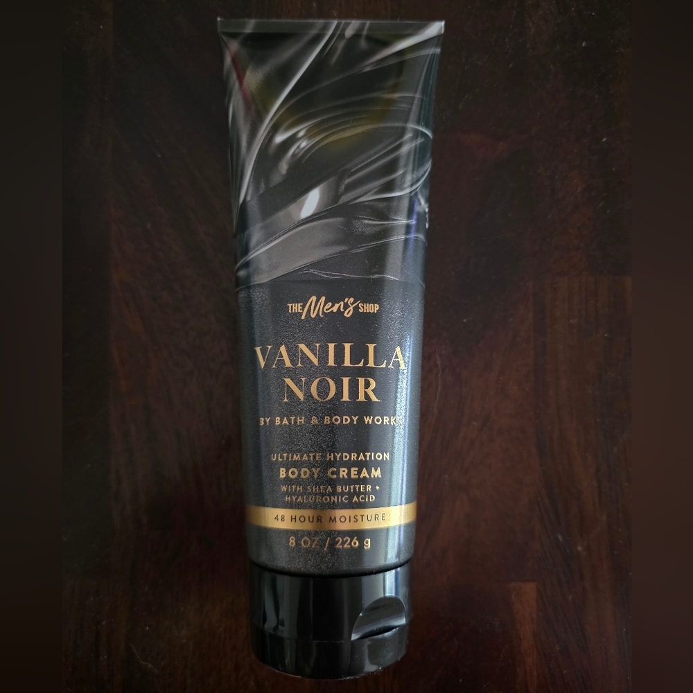 Bath & Body Works Men's Vanilla Noir Body Cream